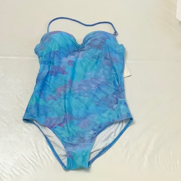 Lisa Blue WINGED ONES Sweetheart Bandeau 1pc - Celestial Blue (#18) - Picture 2 of 16